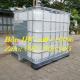 Bồn IBC có khung thép, thùng nhựa màu trắng 1000l, tack nhựa cũ, tank IBC mới