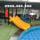 Cầu trượt trẻ em máng nhựa nhập khẩu, cầu trượt trẻ em ngoài trời