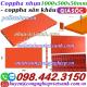 Coppha nhựa - coppha sân khấu 500x1000x50mm mặt kín màu cam
