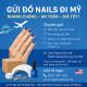 Dịch vụ gửi đồ nails đi Mỹ, Úc, Canada tại Cần Thơ