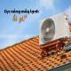 Điều hòa âm trần cho NHÀ PHỐ, hướng dẫn chọn vị trí để lắp cục nóng phù hợp