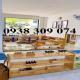 Kệ gỗ montessori mầm non 1m2, kệ đồ chơi montessori