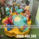 Đu quay trẻ em, mâm xoay trẻ em 5 con giống nhiều màu