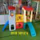 Nhà leo 2 khối, nhà chòi 2 khối,cầu trượt liên hoàn 2 khối