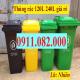 Ở Cần thơ chuyên bán thùng rác giá rẻ? thùng rác 120 lít 240 lít 660 lít giá sỉ- lh 0911.082.000