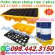 Pallet nhựa chống tràn dầu - hóa chất 2 phuy 1300x680x300mm