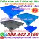 Pallet nhựa cốc 9 chân mặt liền 1200x1000x140mm
