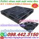 Pallet nhựa mới 1100x1100x150mm màu đen - pallet nhựa xuất khẩu