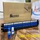 Thanh đấu nối mạng PATCH PANEL 8,12,16 cổng CAT5E/CAT6 UTP hãng ANCOMTECK