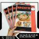 thiết kế - in ấn menu tại cần thơ