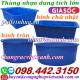 Thùng nhựa dung tích lớn - Tank nhựa - Bồn nhựa - Chậu nhựa