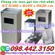 Thùng rác inox gạt tàn thuốc chữ nhật 300x240x620mm