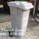Thùng rác nhựa 120lit màu xám giảm giá chỉ 390k/ thùng - Lh 0963.839.593 Ms.Loan