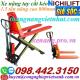 Xe nâng tay cắt kéo 1.5 tấn nâng cao 800mm - xả kho giá sốc