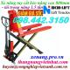 Xe nâng tay cắt kéo nâng cao 800mm - tải trọng 1.5 tấn HL1.5T - xả hàng giá sốc