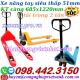 Xe nâng tay siêu thấp 51mm tải 2 tấn càng rộng 685x1220mm