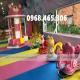 Đu quay cây dừa cho bé vui chơi, đu quay khu vui chơi trẻ em